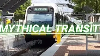 Dart green line at trinity mills station