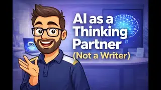 AI as a Thinking Partner (Not a Writer)