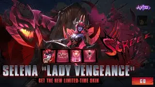 REVIEW SELENA ABYSS SKIN LADY VENGEANCE - GIVE AWAY SKIN STARLIGHT 1K SUBSCRIBERS
