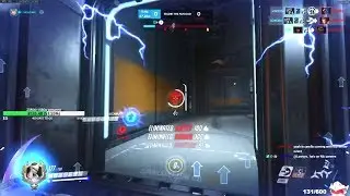 NECROS INSANE NANO GENJI! 43 ELIMS! [ OVERWATCH SEASON 19 TOP 500 ]