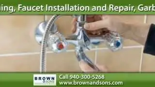Plumber Denton TX | Brown & Sons