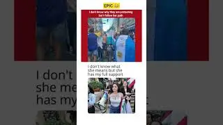 &ldquo;Zero context, 100% support 😂.&rdquo;#viral #funny #shorts #memes #support #humor #protest #usa