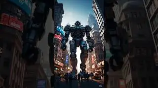 Big ll Robot ll Walking Like a ll Human #short  @ai