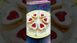 Vanilla Jam hearts Recipe | Snacks Recipe | Cookies Recipe | Cooking CH