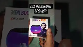 JBL Mini Boost 4 Bluetooth Speaker 🔊 Unboxing 🎁🎉 ll meesho bluetooth speaker 🔊#bluetoothspeaker #jbl