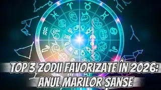 Top 3 zodii favorizate &icirc;n 2026 Anul marilor șanse
