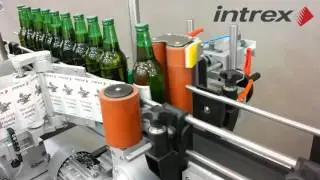 INTREX SET 1101 plus - etykietowanie butelek i produkt&oacute;w cylindrycznych / Bottles labelling