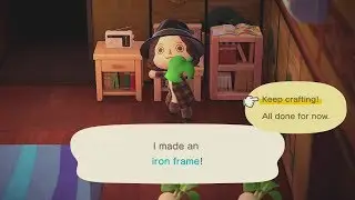 Animal Crossing New Horizons - DIY Iron Frame