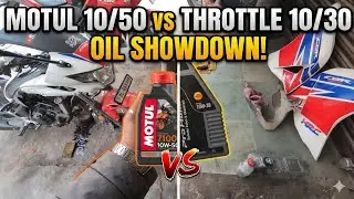 Non Abs CBR250r Front Brake problem And Motul 10/￼50 vs Honda 10/30 Throttle 