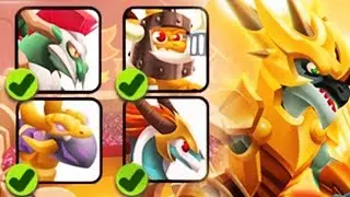 Unlocking All 4 Legend of Deus Dragons [FULL] | Dragon City