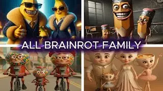 ALL Italian Brainrot Animals but Brainrot Family ⭐ Brainrots Compilation