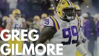 Greg Gilmore (LSU - DT) - Pass Rushing Highlights at Senior Bowl Practice