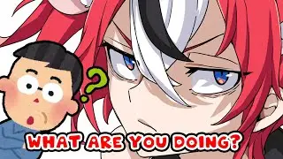 [ENG SUB/Hololive] Papa Rat checking in on Bae at worst possible timing