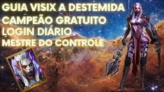 GUIA VISIX CAMPE&Atilde;O GRATUITO - LOGIN  DI&Aacute;RIO - COMO EQUIPAR/UTILIZAR | MAESTRIA | RAID Shadow Legends