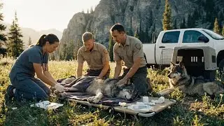 Rescuing and Treating an Injured Wolf &mdash; A Powerful Wilderness Recovery!
