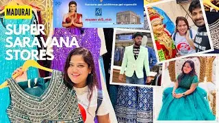 Super Saravana Stores Madurai 🛍️ All floor visit with price details | Tamil Couple - Gowri Abimanue