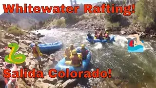 Whitewater Rafting Trip! Salida, Colorado! Pine Creek Through the Numbers on the Arkansas River!
