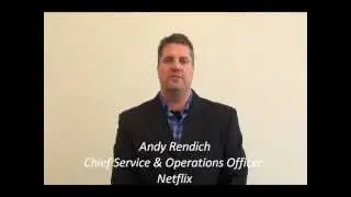 Netflix Testimonial on Bronway Automation, by Andy Rendich.