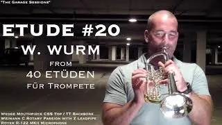 WURM Etude #20 from 40 Et&uuml;den f&uuml;r Trompete