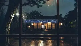 Midnight Rain at Traditional Hanok | Deep Sleep & Study Ambience - 1 hour