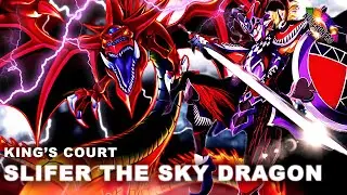 【YGOPRO】Slifer The Sky Dragon Deck 2021 King's Court Arcana Knight Joker Deck 2021 Yugioh