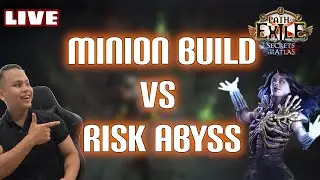 🔴MINION BUILD VS RISK ABYSS - PATH OF EXILE - 1440p60fps