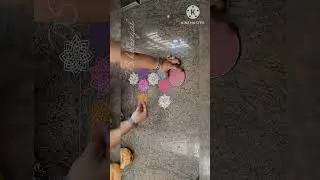 #rangoli #kolam #muggulu #easyrangoli #easykolam #stencil #art #artist #beautiful #dailyrangoli
