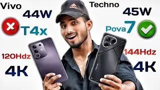 Don't Buy Vivo T4x | Techno 7 At ₹14,999 (6000mh + 45W) 4K Quality