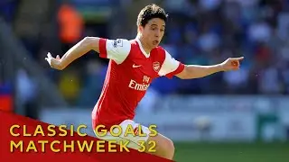 Premier League | Classic goals from Matchweek 32's fixtures