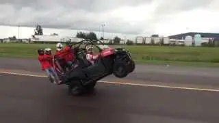 Roger LeBlanc Record UTV Wheelie