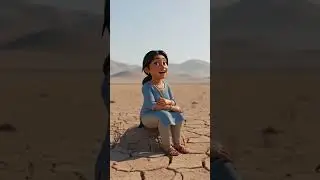The fields were dry but I didn't give up #ai #cartoon #kahani #shorts #viral