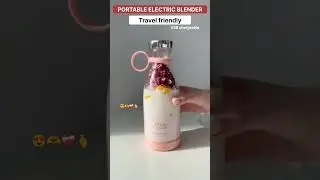 portable and chargeable blender🤌😍 | Travel friendly electronic gadgets#cinematic#slowmotion#gadgets