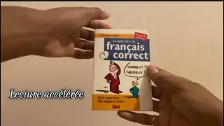 ASMR | Lecture rapide de faits surprenants et anecdotes sur le fran&ccedil;ais (page turning, fast) 🌩️