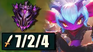 Tristana but i'm a Ex-LCS Top laner playing in Korean Master Tier Elo
