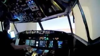 B737NG Home Cockpit Flight Deck Solutions and SIM Avionics (LYBE-LTBA)