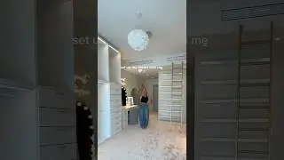 set up my closet room with me ✨