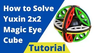 2x2 Magic Eye Cube Tutorial @Manqube  | How to solve Yuxin 2x2 Magic Eye Cube