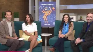 Houston artist, Stephanie Leal was chosen to create FIFA host city poster