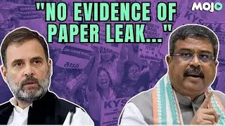 Rahul Gandhi's Exchange With Dharmendra Pradhan Over The NEET Controversy In Lok Sabha