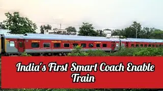 India's First Smart Coach Enable Train #The_TrainzZ
