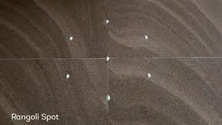 Simple Festival ~ 6 Dots Rangoli || Rangoli Spot