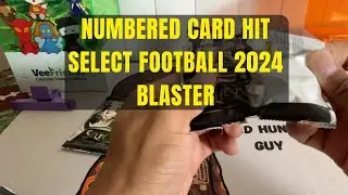 NUMBERED CARD HIT SELECT FOOTBALL 2024 BLASTER BOX RIP TOP QB ROOKIE PULLED