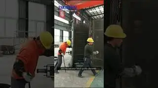 TRUSEEN radial extrusion concrete pipe making machine #concretemachinery #concretepipemachine
