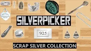 My Scrap Silver Collection from Garage Sale Hauls