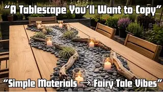 &ldquo;They Called It Just Rocks&hellip; Until This Happened | Stunning Garden Table Transformation&rdquo;