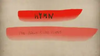WORLD PREMIERE: Hymn for cello and toy piano-A.Trant
