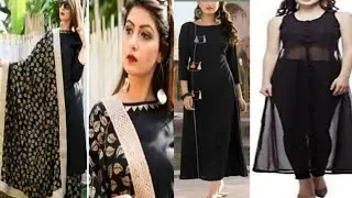 Top 50 Latest Black Kurti Designs |black |kurti|latest kurti|online kurti black|