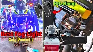 Budget Best Fog Light SSlG SG16 25W 🔥| HJG Fog Light Clamp...? 