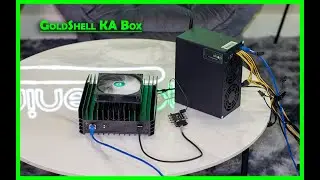 Сгенерируйте монету KASPA из дома, ящик Goldshell KA!?