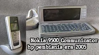 Nokia 9500 review | handphone communicator | Ringtone | internet 2G |